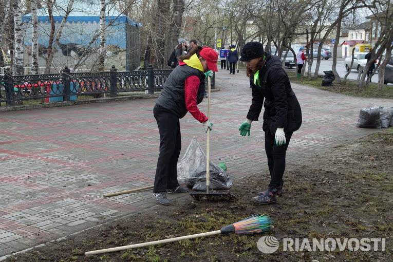 Общегородской субботник в Томске 26 апреля Общегородской субботник в Томске 26 апреля