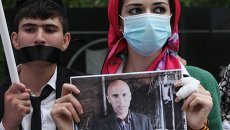 Акция в поддержку задержанных на Украине российских журналистов Акция в поддержку задержанных на Украине российских журналистов