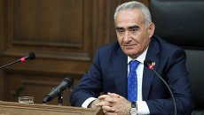 Спикер Национального собрания Республики Армения Галуст Саакян. Архивное фото Спикер Национального собрания Республики Армения Галуст Саакян. Архивное фото