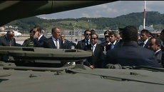 Военную технику РФ показали президенту Египта на летном поле в Сочи Военную технику РФ показали президенту Египта на летном поле в Сочи
