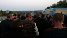 Обмен пленными под Донецком. Архивное фото Обмен пленными под Донецком. Архивное фото