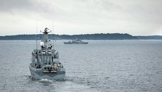 Шведский военный корабль, архивное фото Шведский военный корабль, архивное фото