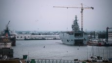 Десантный корабль Севастополь типа Мистраль на судостроительном заводе фирмы STX Europe Десантный корабль Севастополь типа Мистраль на судостроительном заводе фирмы STX Europe