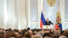 Обращение президента РФ В.Путина с ежегодным посланием к Федеральному собранию Обращение президента РФ В.Путина с ежегодным посланием к Федеральному собранию