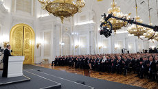 Обращение президента РФ В.Путина с ежегодным посланием к Федеральному собранию Обращение президента РФ В.Путина с ежегодным посланием к Федеральному собранию