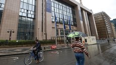 Здание Совета Евросоюза в Брюсселе. Архивное фото. Здание Совета Евросоюза в Брюсселе. Архивное фото.