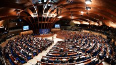 Парламентская ассамблея Совета Европы. Архивное фото Парламентская ассамблея Совета Европы. Архивное фото