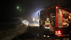 Пожар в ангаре в Санкт-Петербурге Пожар в ангаре в Санкт-Петербурге