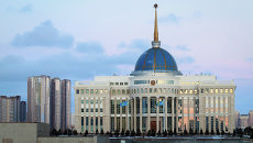 Президентский дворец в Астане. Архивное фото Президентский дворец в Астане. Архивное фото