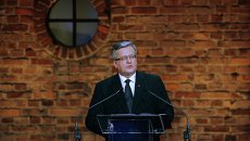 Президент Польши Бронислав Коморовский. Архивное фото Президент Польши Бронислав Коморовский. Архивное фото