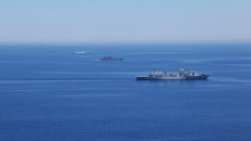 Военные учения ВМФ в Средиземном море. Архивное фото Военные учения ВМФ в Средиземном море. Архивное фото