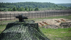 На участке границы Украины с Россией. Архивное фото На участке границы Украины с Россией. Архивное фото