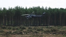 Вертолет Ми-28 потерпел крушение в Рязанской области Вертолет Ми-28 потерпел крушение в Рязанской области