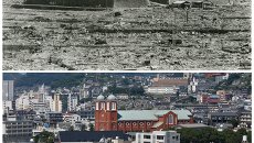 Хиросима и Нагасаки после атомной бомбы. Собор Ураками Хиросима и Нагасаки после атомной бомбы. Собор Ураками
