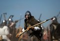 Участник девятого ежегодного фестиваля исторических клубов Воиново поле Участник девятого ежегодного фестиваля исторических клубов Воиново поле