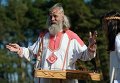 Участник девятого ежегодного фестиваля исторических клубов Воиново поле Участник девятого ежегодного фестиваля исторических клубов Воиново поле