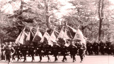 Парад в Берлине, преданный забвению. Съемки 1945 года Парад в Берлине, преданный забвению. Съемки 1945 года