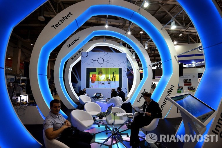 Стенд группы TechNet на шоу технологий Открытые инновации в 75-м павильоне ВДНХ Стенд группы TechNet на шоу технологий Открытые инновации в 75-м павильоне ВДНХ