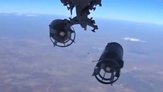 Снаряды самолета Военно-космических сил России, вылетевшего для нанесения массированного удара по объектам инфраструктуры ИГ в Сирии Снаряды самолета Военно-космических сил России, вылетевшего для нанесения массированного удара по объектам инфраструктуры ИГ в Сирии