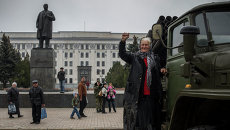 Ситуация в Луганске. Архивное фото Ситуация в Луганске. Архивное фото