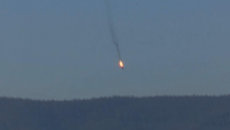 Самолет Су-24, потерпевший крушение на границе Сирии и Турции Самолет Су-24, потерпевший крушение на границе Сирии и Турции