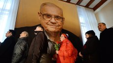 Церемония прощания с кинорежиссером Эльдаром Рязановым Церемония прощания с кинорежиссером Эльдаром Рязановым