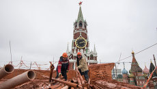 Снос 14-го административного корпуса Московского Кремля Снос 14-го административного корпуса Московского Кремля