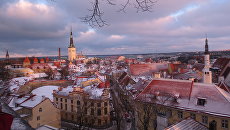 Таллин. Вид. Архивное фото. Таллин. Вид. Архивное фото.