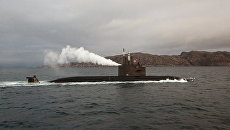Подлодка проект 677 Лада в Баренцевом море. Архивное фото Подлодка проект 677 Лада в Баренцевом море. Архивное фото