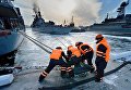 Торжественная встреча отряда кораблей Тихоокеанского флота во Владивостоке Торжественная встреча отряда кораблей Тихоокеанского флота во Владивостоке