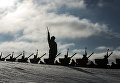 Тренировка военнослужащих 449-го отдельного салютного дивизиона ЗВО Тренировка военнослужащих 449-го отдельного салютного дивизиона ЗВО