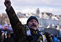 Участник марша памяти, посвященного годовщине гибели политика, общественного деятеля Бориса Немцова Участник марша памяти, посвященного годовщине гибели политика, общественного деятеля Бориса Немцова