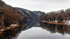 Река Северский Донец в Донецкой области, Украина Река Северский Донец в Донецкой области, Украина