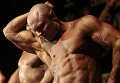 Участник соревнования по бодибилдингу в Красноярске Участник соревнования по бодибилдингу в Красноярске