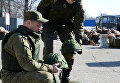 Саперы минобороны РФ в Международном противоминном центре ВС РФ в Нахабино готовятся к отправке в Сирию для разминирования Пальмиры Саперы минобороны РФ в Международном противоминном центре ВС РФ в Нахабино готовятся к отправке в Сирию для разминирования Пальмиры