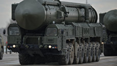 Межконтинентальная баллистическая ракета Ярс. Архивное фото Межконтинентальная баллистическая ракета Ярс. Архивное фото