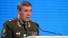 Начальник Генерального штаба Вооруженных сил РФ - первый заместитель министра обороны РФ генерал армии Валерий Герасимов. Архивное фото Начальник Генерального штаба Вооруженных сил РФ - первый заместитель министра обороны РФ генерал армии Валерий Герасимов. Архивное фото