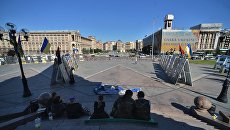 Площадь Независимости в Киеве, Украина Площадь Независимости в Киеве, Украина