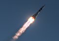 Пуск ракеты-носителя Союз-ФГ с транспортным пилотируемым кораблем Союз МС с космодрома Байконур Пуск ракеты-носителя Союз-ФГ с транспортным пилотируемым кораблем Союз МС с космодрома Байконур