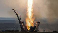 Старт ракеты-носителя Союз-ФГ. Архивное фото Старт ракеты-носителя Союз-ФГ. Архивное фото