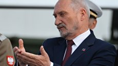 Министр обороны Польши Антони Мачеревич. Архивное фото Министр обороны Польши Антони Мачеревич. Архивное фото