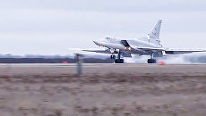 Боевой вылет дальних бомбардировщиков Ту-22М3 в Сирии Боевой вылет дальних бомбардировщиков Ту-22М3 в Сирии
