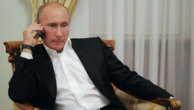 Путин провел телефонный разговор с Эрдоганом