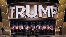 Дональд Трамп на съезде Республиканской партии США в Огайо. 22 июля 2016 Дональд Трамп на съезде Республиканской партии США в Огайо. 22 июля 2016