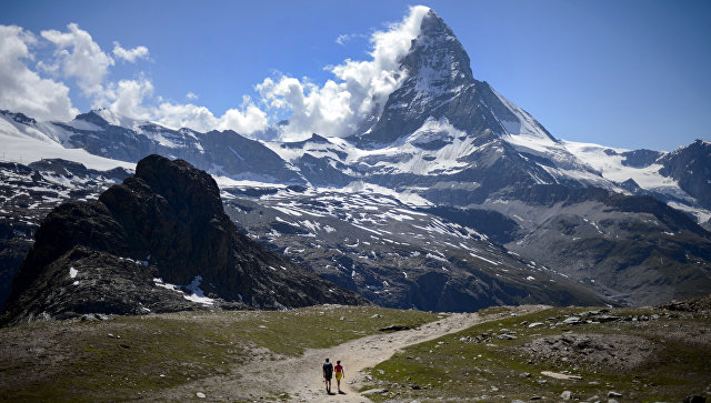 Горы в Швейцарии. Архивное фото