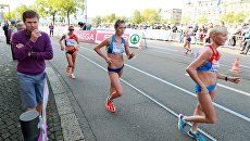 Тренер по спортивной ходьбе Виктор Чегин на чемпионате Европы по легкой атлетике в Цюрихе. Архивное фото Тренер по спортивной ходьбе Виктор Чегин на чемпионате Европы по легкой атлетике в Цюрихе. Архивное фото