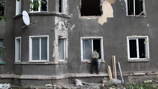 Власти ДНР планируют построить в Донецке около 30 домов взамен разрушенных