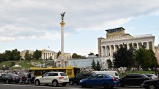 Площадь Независимости в Киеве. Архивное фото Площадь Независимости в Киеве. Архивное фото