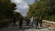 Обмен военнопленными между ДНР, ЛНР и Украиной в городе Счастье Обмен военнопленными между ДНР, ЛНР и Украиной в городе Счастье