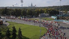 Московский марафон 2016. Архивное фото Московский марафон 2016. Архивное фото
